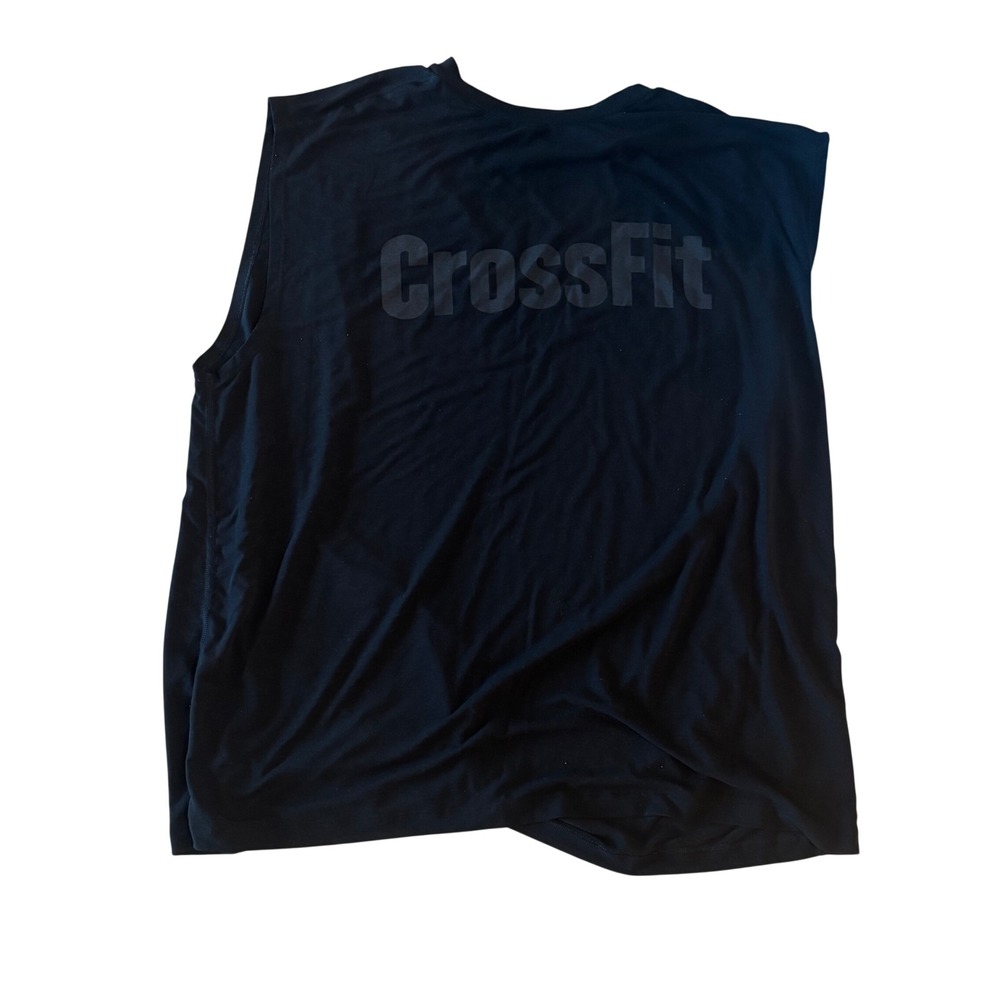 NOBULL CrossFit Muscle Tank Top Mens XXL Black Sleeveless Training Shirt